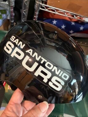 NBA San Antonio Spurs Black Helmet